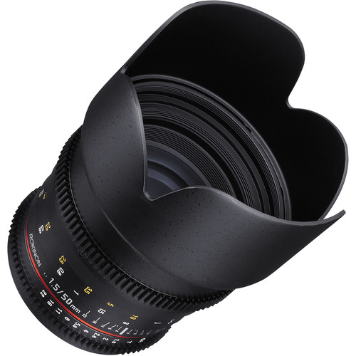 Rockinon 50mm  T1.5 AS UMC EF-mount Cine Lens 