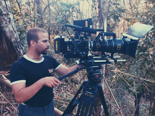 JJ Osbun, along with Josh Miller, managed to reach a remote jungle vista after 3 hours of rough and dangerous driving… and climbing up a small mountain… and carrying the equipment down a steep hill through more giant ants than you could possibly imagine on the set of 'Burma Road' (image: © Monarex).