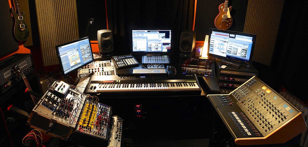Neil Goldberg's BOX console at Heavy Melody Music and Sound Design, New York, NY (image: API)