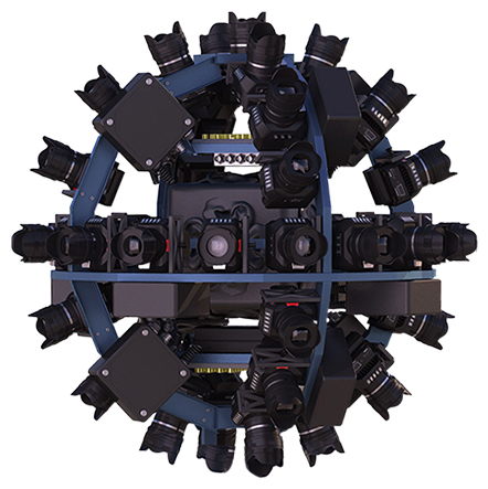 360 Design's professional VR camera, Eye.